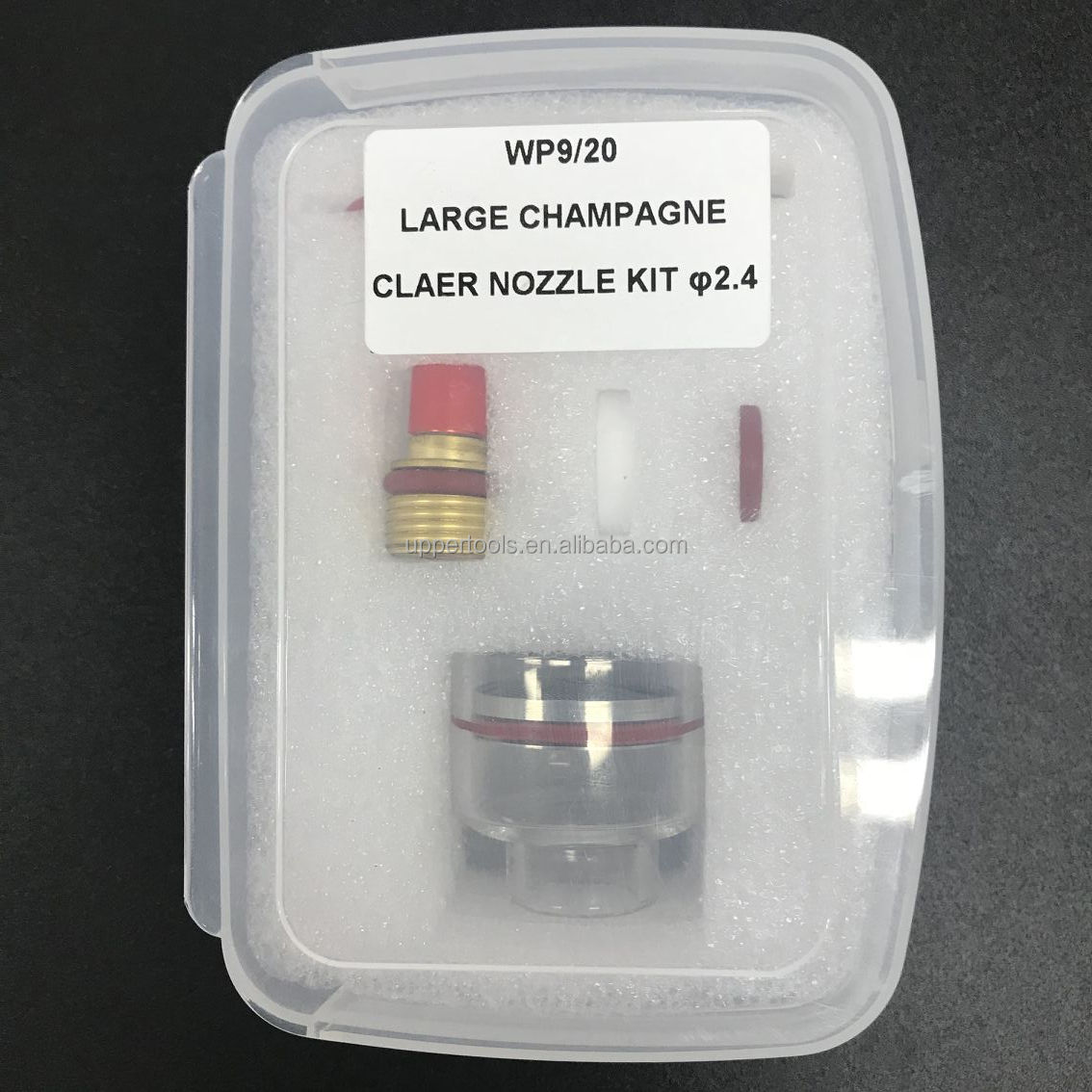 Customized Support Glass Ceramic Cup Clear Nozzle Kit for TIG Welding WP 9/20/17/18/26