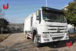 336HP Waste Management Side Loader 16m3 Truck For Garbage Collection