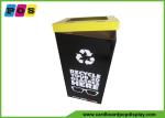 350gsm Coated Corrugated Shop Dump Bins , Logo Printed Cardboard Dump Bins DB018