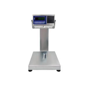 Wholesale 30kg Maximum Range LED Display Stainless Steel Waterproof Printing Platform Industry Scale from china suppliers