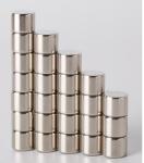 Diametrically Magnetized Neodymium Magnets , Sintered Strong Cylinder Magnets