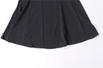 100% Polyester Ladies Dress Clothing Sleeveless Black Short Dress Casual