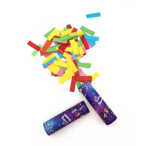 Wholesale Colorful Strip Paper Biodegradable Wedding Confetti Cannon from china suppliers
