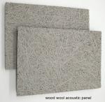 2'x4'x1'' Ceiling Tile Wood Wool Cement Acoustic Baffles Soundproofing Board