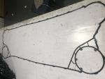 Seawater Sondex S100 Plate Heat Exchanger Gaskets For Marine Oil Cooler