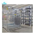 Heavy Duty Steel High Capacity Wire Storage Cages Rust Protection