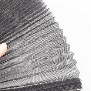 Wholesale High Durability Plisse Insect Screen Fire Resistance Pleated Height 14mm Tear-resistant Abrasion-resistant from china suppliers