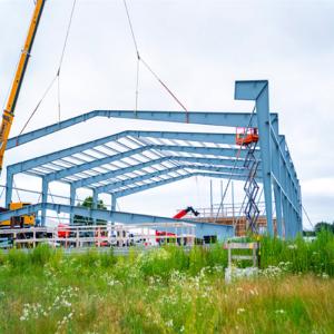 Wholesale Prefab Galvanized Pu Panel Steel Frame Structure Building from china suppliers