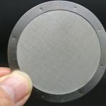 Round Stainless Steel Wire Mesh Filter Disc 3 10 15 6 Micron 90% Filter Rating