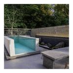 Acrylic Fiberglass Freestanding Container Swimming Pool TUV Certified for Family