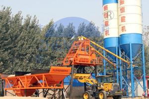 Wholesale HZS25 Stationary Concrete Batching Plant, Mini Concrete Batching Plant from china suppliers