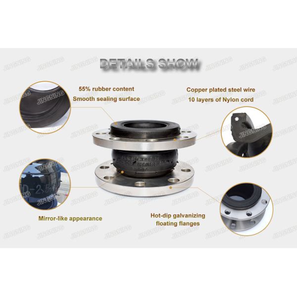 Oil Resistant PVC Pipe Expansion Joint