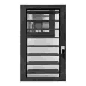 Wholesale Full Aluminum Waterproof High Quality Strong Design Aluminium Glass Louver Windows Jalousie Window from china suppliers