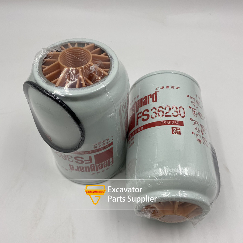 Excavator Diesel Fuel Filter Element FS26230 For Fleetguard Cummins
