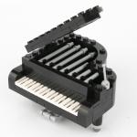 City home accessories bricks hotel decoration grand piano musical instrument