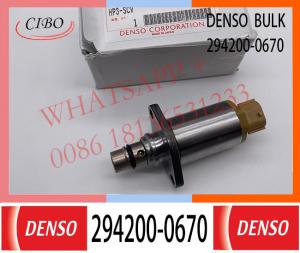 Wholesale 294200-0670 Diesel Pump Fuel Injection Suction Control Valve 8-98181831-0 8981818310 from china suppliers