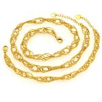 New Trendy Big Size Chunky Link Chain Women/ Men Necklaces & bangle jewelry set