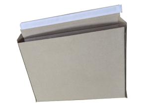 Wholesale Easy Tear A4 Size 350g Kraft Rigid Mailers 100% Recycled from china suppliers