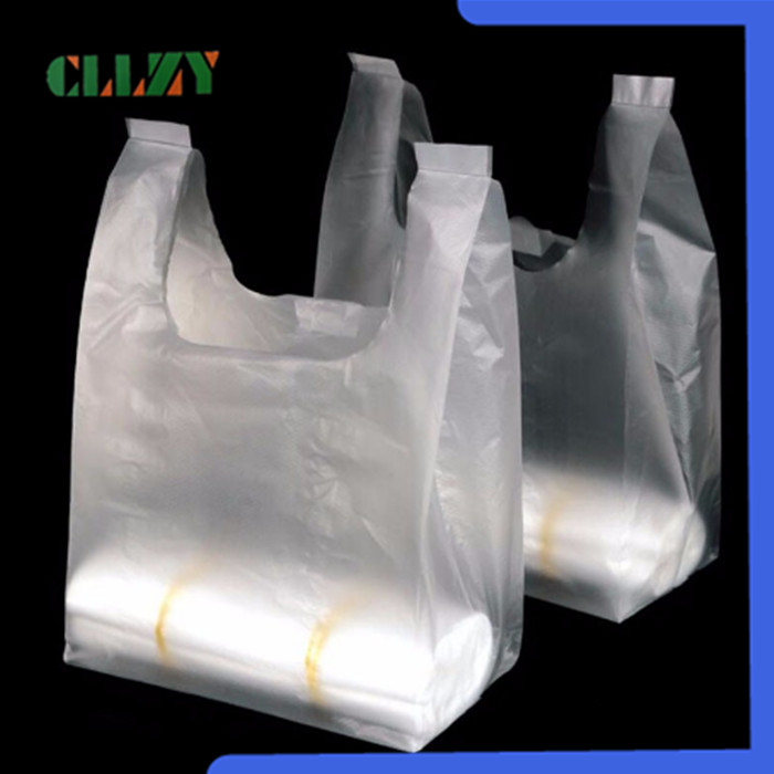 Cornstarch Biodegradable Plastic Shopping Bags Eco - friendly EN13432 / MSDS Approval