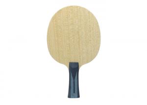 China Carbon Ayous Table Tennis Blade Long Handle 7 Ply Speed Control Well For All Round on sale