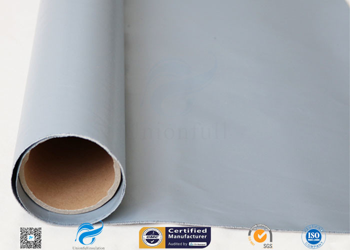 Divisible 260℃ Double Side E Glass Fiber With Silicone Coating Plain Weave