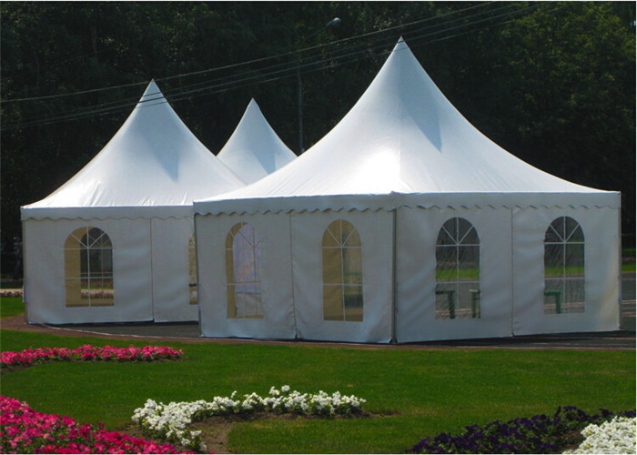 Custom High Peak Pagoda Tents Marquee Tent For Wedding Golf Events