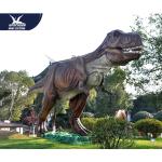 Interactive Animatronic Dinosaur Models For Movie Center Customized Color