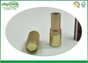 Wholesale Lip Stick Packaging Cylinder Cardboard Box , Card Tube Packaging Eco - Friendly from china suppliers