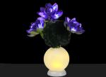 Simulation lotus lamp LED night light fake flower indoor living room bedroom