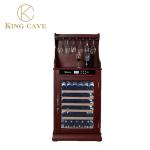 Home Glass Door Vertical Display Beverage Beer Wine Chiller Kitchen