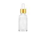 Transparent Empty Essential Oil Bottles Large Mouth Bottleneck Design