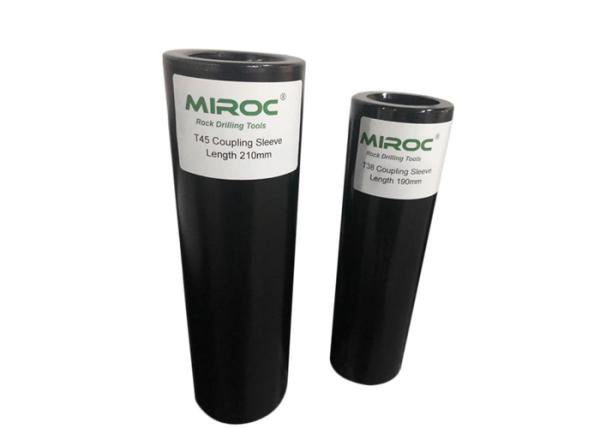 Forging T45 Drill Coupling Sleeve Length 210mm Diameter 63mm For Underground