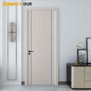 Wholesale MDF PVC Flush 36 X 96 50mm Leaf Plain Wooden Door from china suppliers