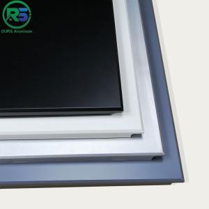 Wholesale Black Suspended Metal Ceiling Tiles Pvdf Coating 600mm*1200mm from china suppliers