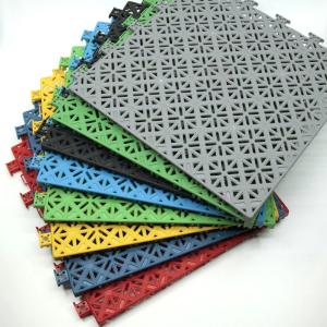 Wholesale 2500N Removable Indoor Sports Flooring Polypropylene Interlocking Tiles from china suppliers