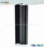 Windows Black Color Electrophoresis Aluminium Extruded Profile Doors Frame