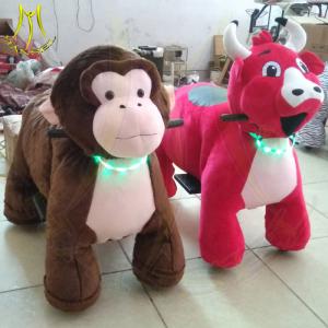 Wholesale Hansel entertainment battery powered animal electric ride on furry animal from china suppliers