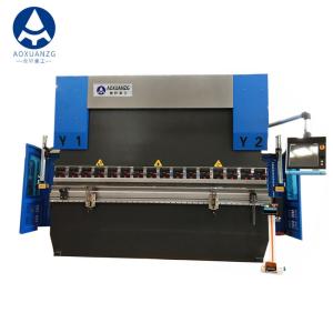 Wholesale 250T CNC Bending Machine 9mm Carbon Steel Press Brake Max Bending Thickness 3200mm Max Bending Length DA66T from china suppliers