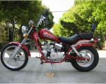 50cc High Powered Motorcycles With 2 Seats Air Cooled International Gear 4 Speed