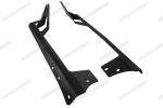 Black Automotive Lighting Accessories Steel Jeep Windshield Mounting Brackets 52
