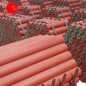 Wholesale Belt Conveyor Carrier Painting Roller Idler Impact Roller Idler Rubber Cover Conveyor Roller Drive from china suppliers