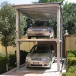 PJS Underground Car Storage Lift Hydraulic Two Level Car Parking System