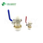 PPR Stop/Double Union/Ball Valve for Hot/Cold Water Nominal Pressure PN1.0-32