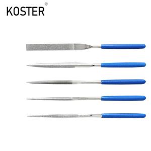 Wholesale 10PCS Plastic Coated Grip Handle Diamond Electroplated Abrasive Needle File Unicolor from china suppliers