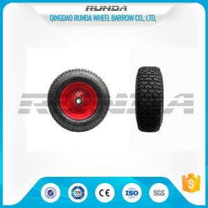 Wholesale Pneumatic Heavy Duty Rubber Wheels 16&quot; , Replacement Trolley Wheels Anti Skidding from china suppliers