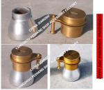Marine fresh water tank sounding injection head, fresh water tank steel deck