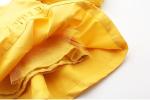 2016 Fashion Girl Colorful Kid's Dress long sleeve Yellow Dancing Dress Prince