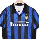 Classic 1998-1999 Season Inter Milan Home Jersey Retro Replica Quick Drying