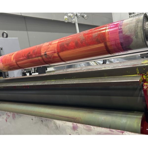 High Efficiency Sleeve Type Servo Motor Flexographic Printing Machine for Film Printing