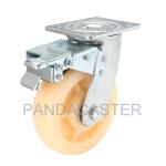 Super Heavy Duty Casters 6 Inch Nylon Wheels With Total Brake Device